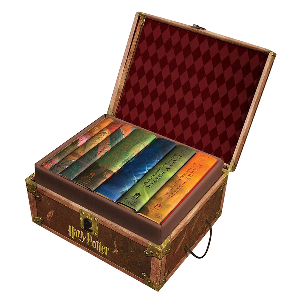 Harry Potter Boxed Set : Books # 1 to 7 - Scholastic US Version (Hardcover) (English Book)