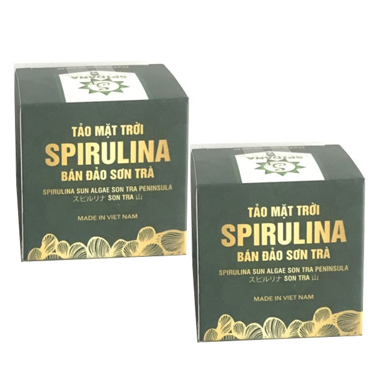 2 Thực phẩm dinh dưỡng Dành dành cho người lớn Tảo Spirulina 20g - Hộp nhỏ