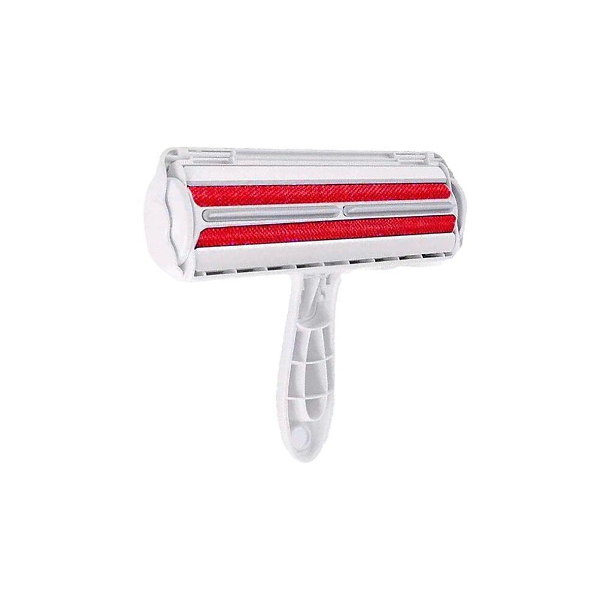 Mua 2-Way Pet Hair Remover Roller Fur Away Lint Sticking Roller Reusable  Dog Cat Hair Cleaning Brush From Furniture Sofa Clothes - Red Set tại  Ezihomeliving