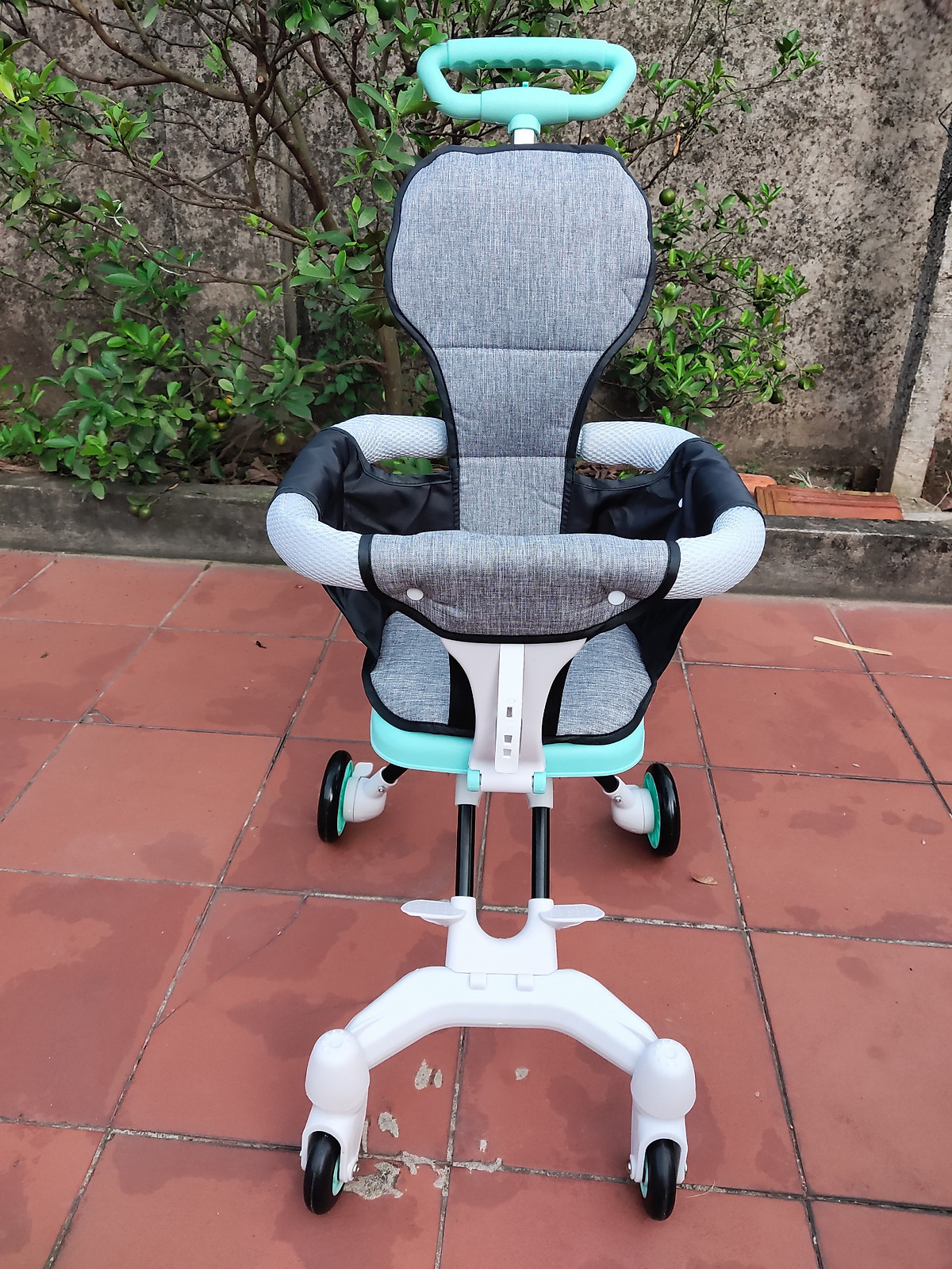 Xe đẩy du lịch gấp gọn, đảo chiều cho bé, xe 520 mẫu mới 2024 - Hàng chính hãng