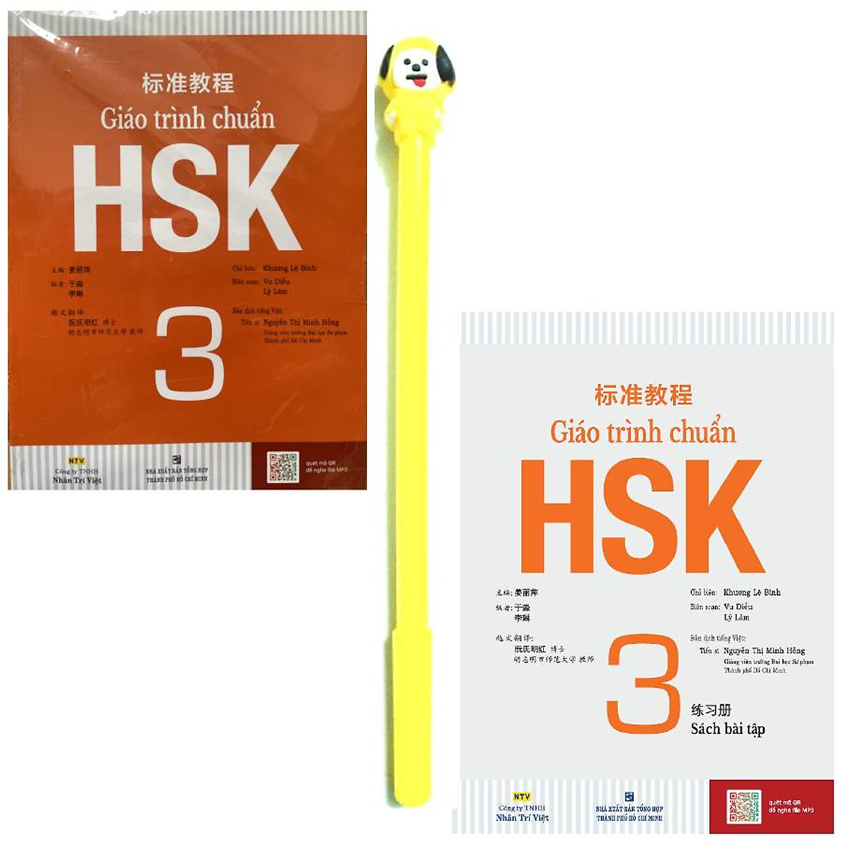 Combo Giáo Trình HSK 3 - Sách Bài Học (Kèm MP3) và Giáo Trình HSK 3 - Sách Bài Tập (Kèm MP3) ( Tặng Kèm Sổ Tay)