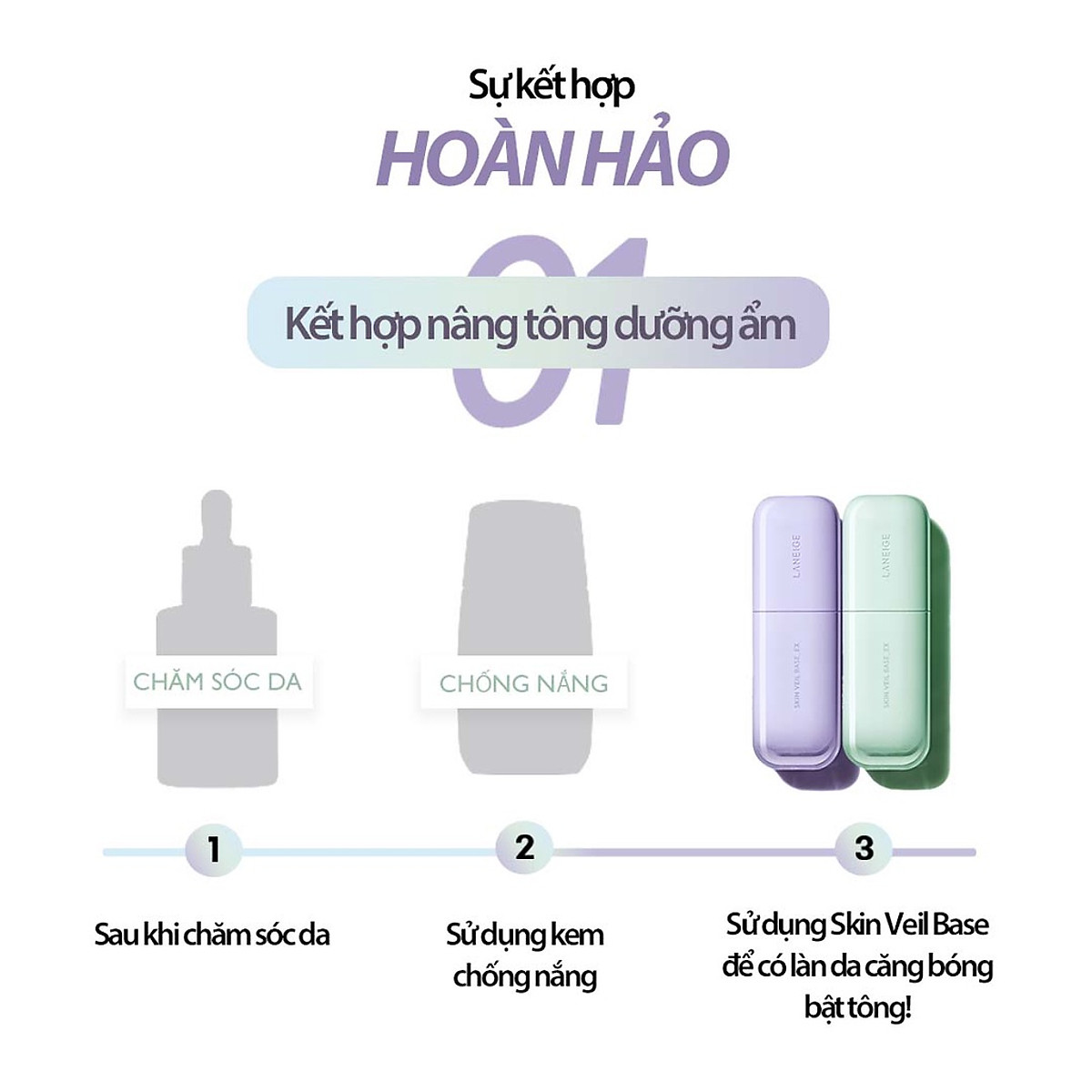 Kem Lót Nâng Tông Laneige Skin Veil Base