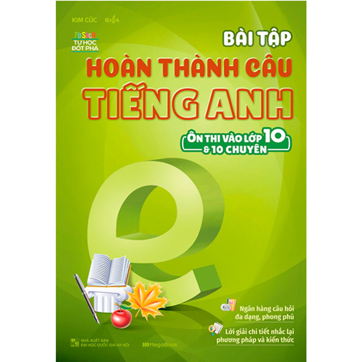 Combo 8 Cuốn: Bài Tập Tiếng Anh Ôn Thi Vào 10 Và 10 Chuyên