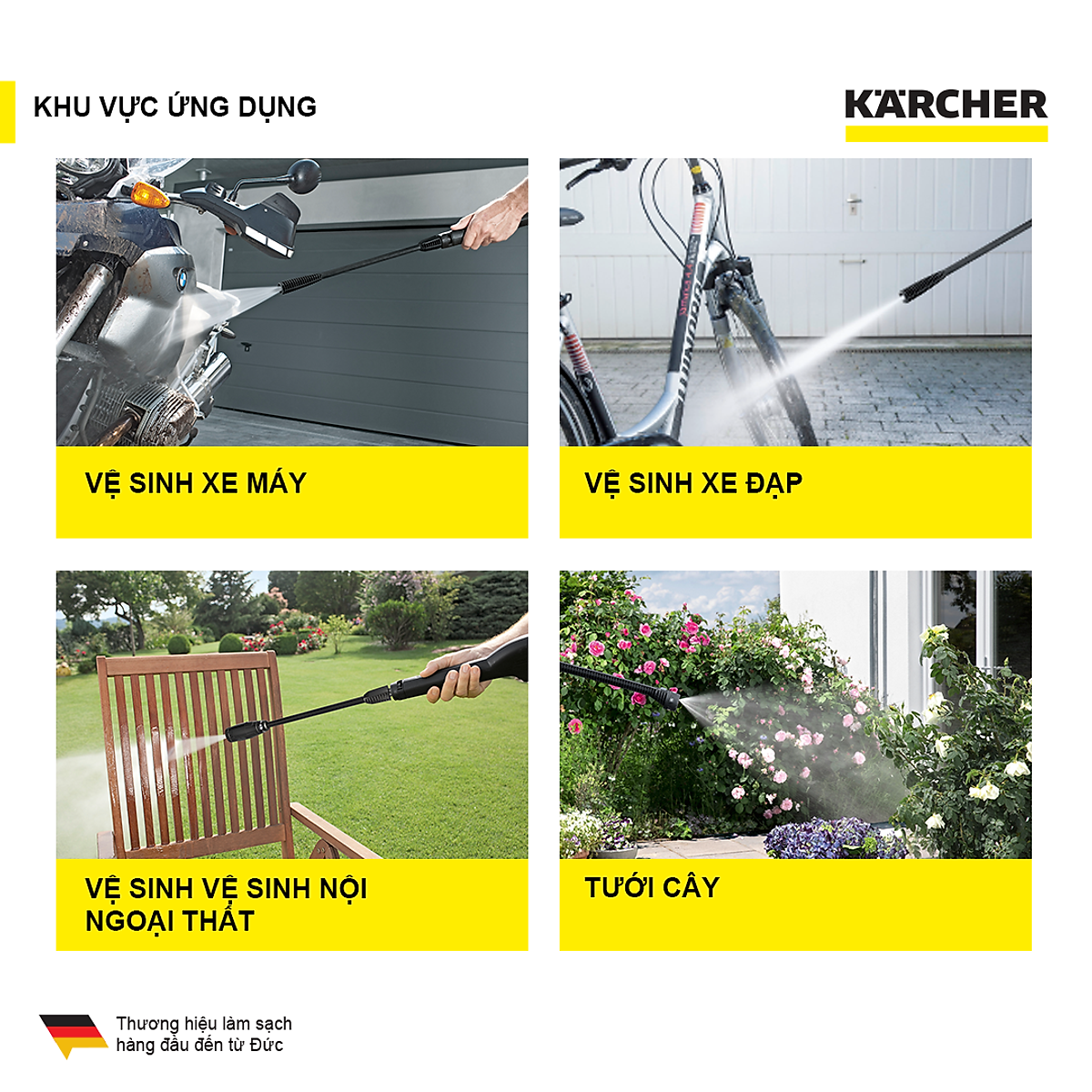 Máy phun rửa áp lực cao Karcher K2 Classic