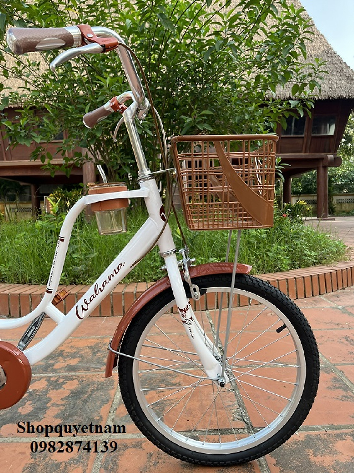 Xe đạp trẻ em Wahama Phoenix size 20 inch cho bé gái phù hợp với bé từ 7 đến 10 tuổi