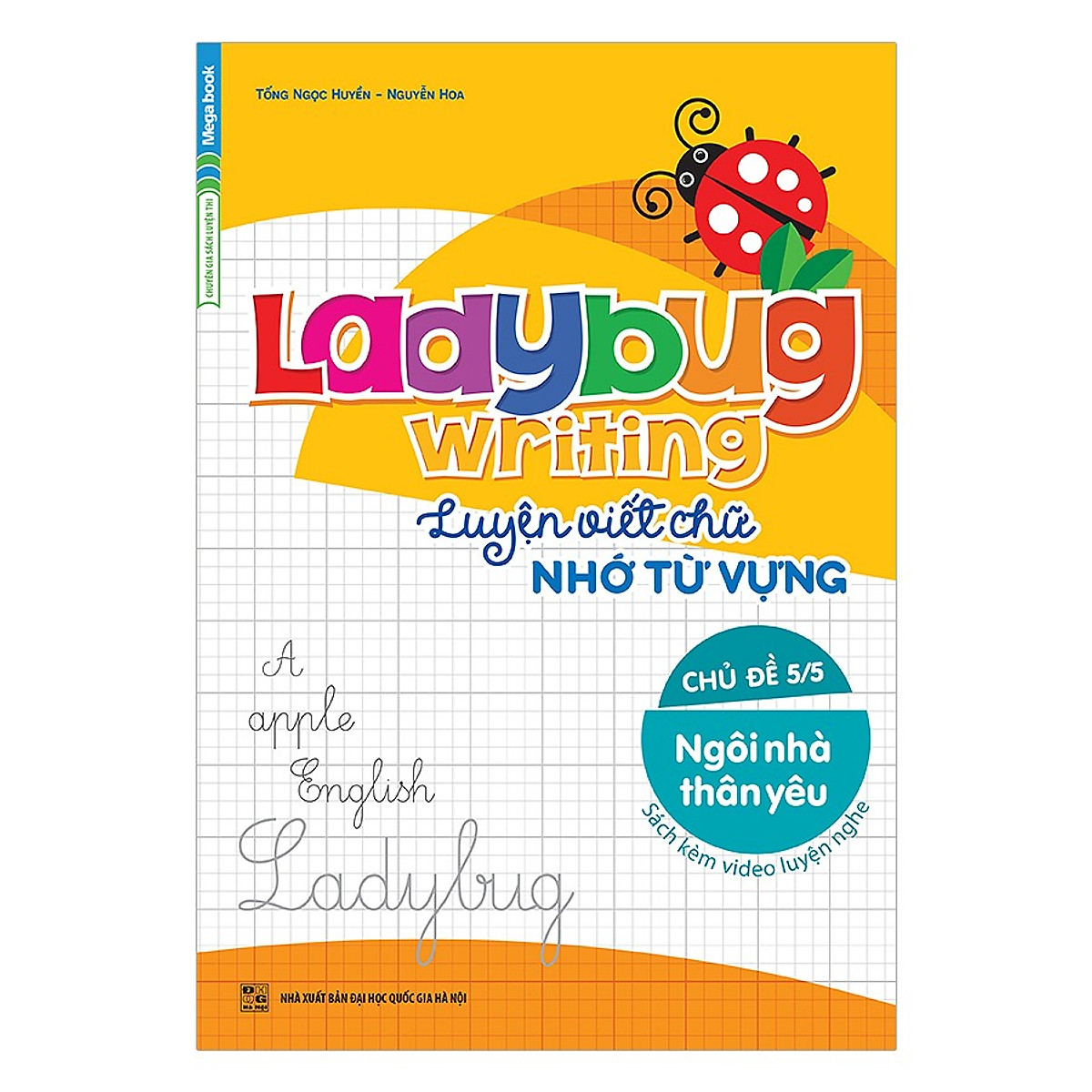 Combo 5 Cuốn Ladybug Writing Luyện Viết Chữ - Nhớ Từ Vựng