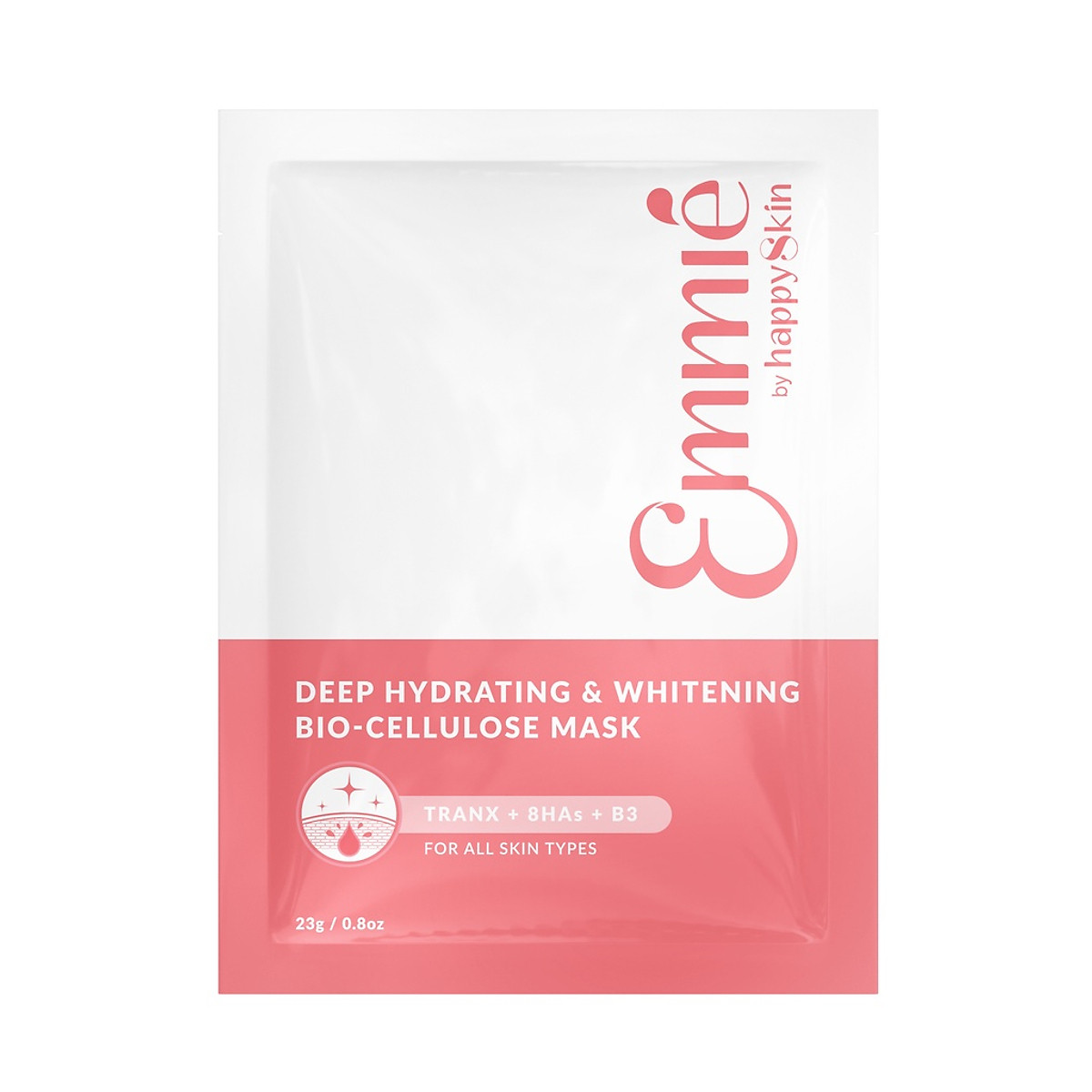 Hộp 10 miếng Mặt Nạ Sinh Học Làm Trắng & Cấp Ẩm Sâu Deep Hydrating & Whitening Bio-Cellulose Mask