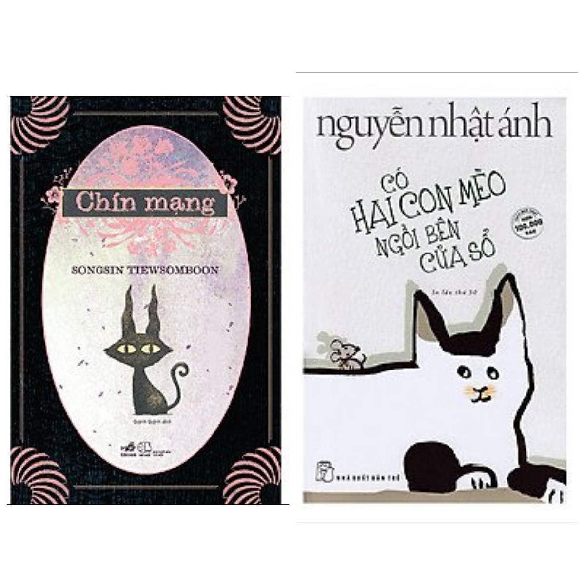 Mua Combo 2 cuốn: Có Hai Con Mèo Ngồi Bên Cửa Sổ + Chín Mạng + ...