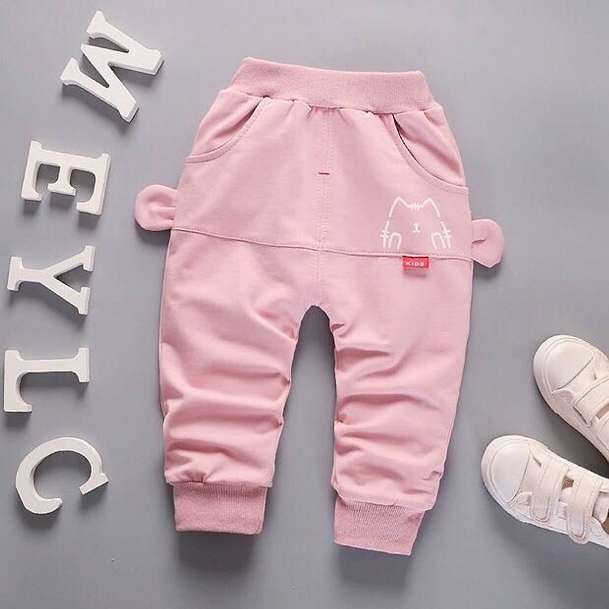 Mua Baby Letter Printed Warm Pants Long Trousers Girls Boys Kid Cartoon Cat Mua Baby Letter Printed Warm Pants Long Trousers Girls Boys Kid Cartoon Cat