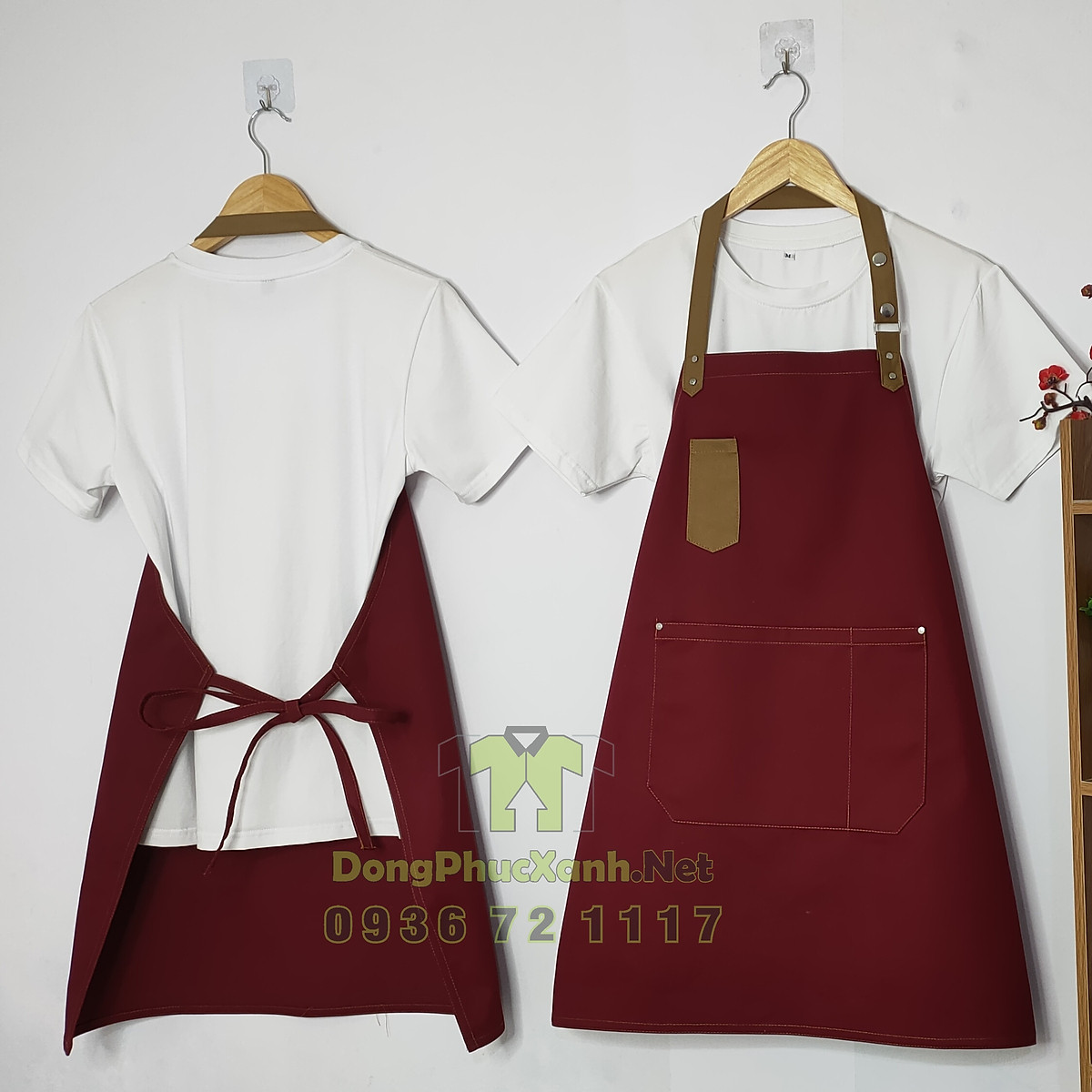Mua Tạp dề đồng phục pha chế Cao Cấp - Đỏ Đô tại Tạp Dề Đồng Phục Xanh Mua Tạp Dề Đồng Phục Pha Chế Cao Cấp - Đỏ Đô Tại Tạp Dề Đồng Phục Xanh