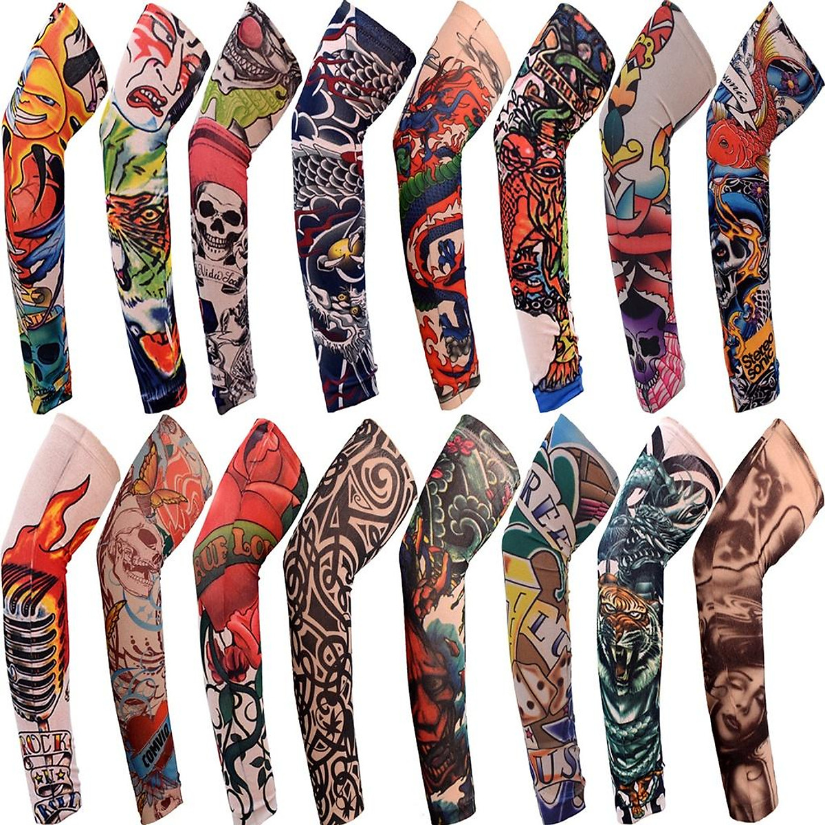 Găng Tay Hình Xăm Tattoo WinWinShop88 #34 Găng Tay Hình Xăm Tattoo WinWinShop88