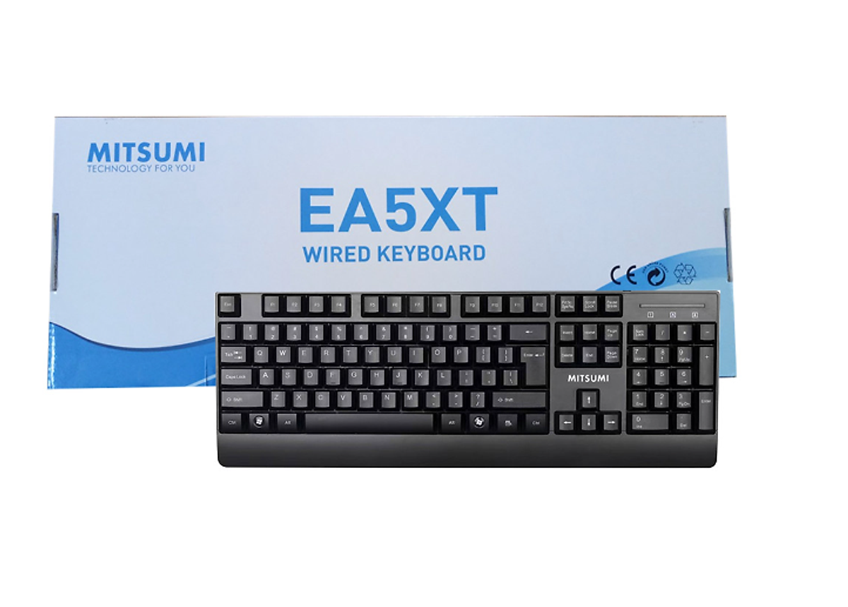 Bàn phím Mitsumi KFK-EA4XT Version 2021 - Hàng Chính Hãng