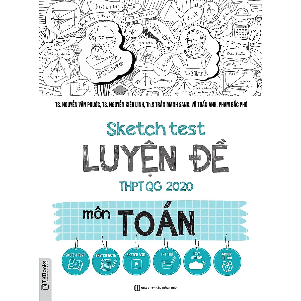 Giúp con học giỏi - Combo HỌC TOÁN 1 Bứt Phá Điểm Thi THPT Quốc Gia Môn Toán (Tập 1) + SKETCH TEST LUYỆN ĐỀ THPT QUỐC GIA MÔN TOÁN MH