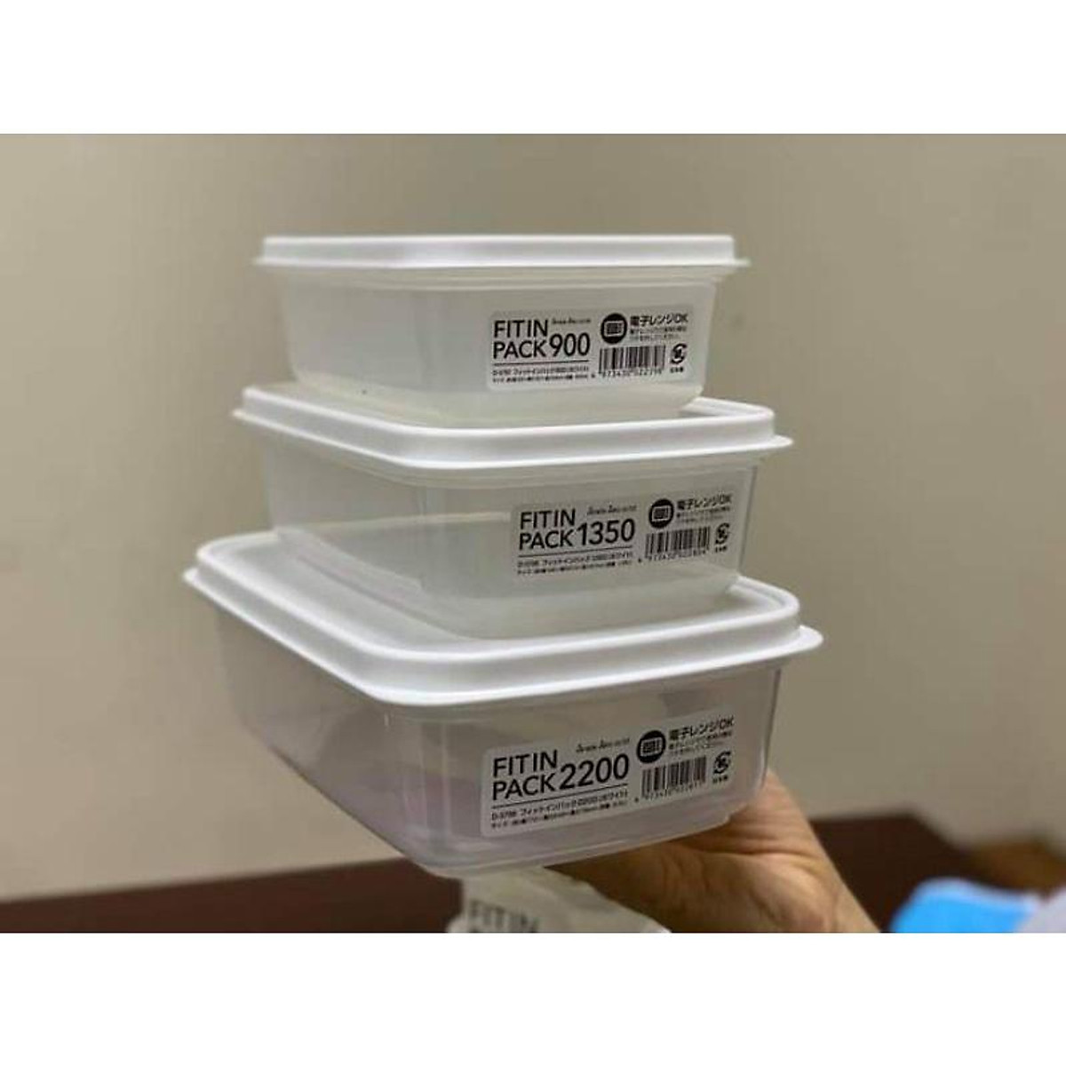 Hộp nhựa nắp dẻo Fit in Pack Nhật Bản
