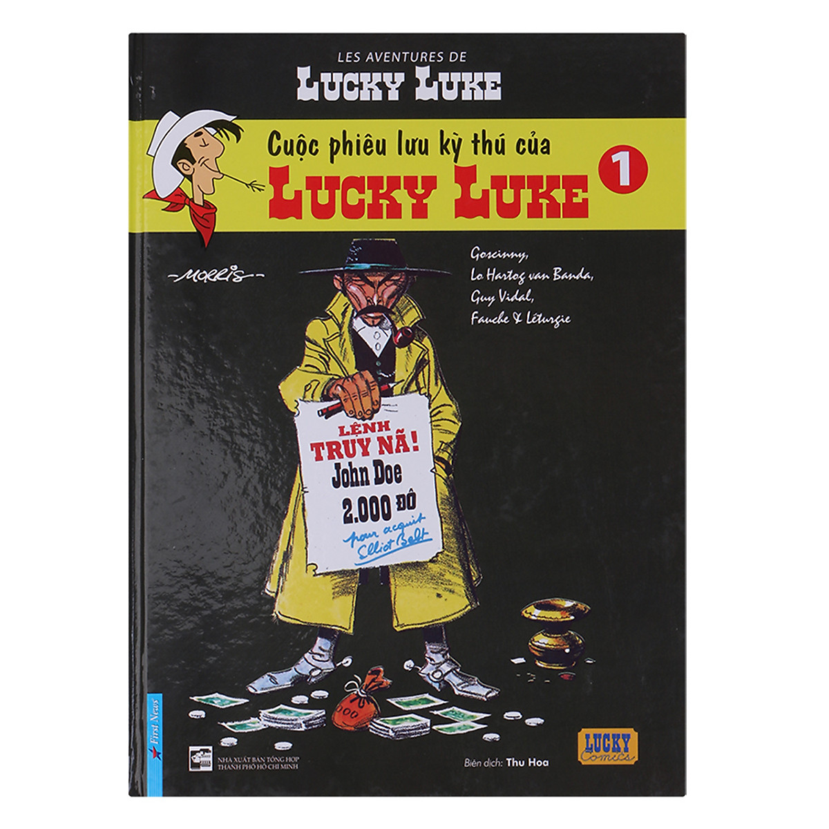 Boxset Cuộc Phiêu Lưu Kỳ Thú Của Lucky Luke (Bộ 10 Tập) - Độc Quyền Tại Tiki