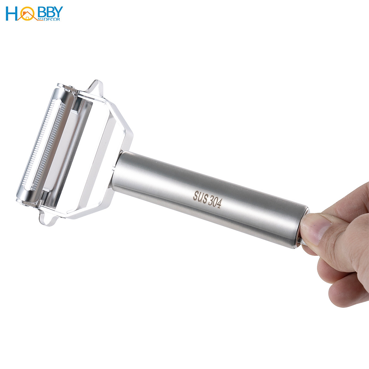 Dao gọt bào sợi rau củ đa năng inox 304 bền bỉ Hobby Home Decor DCDN