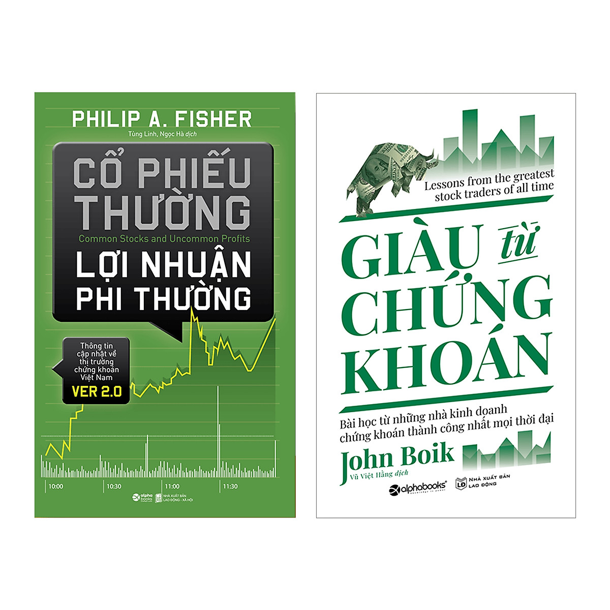 Combo Cổ Phiếu Thường Lợi Nhuận Phi Thường + Giàu Từ Chứng Khoán