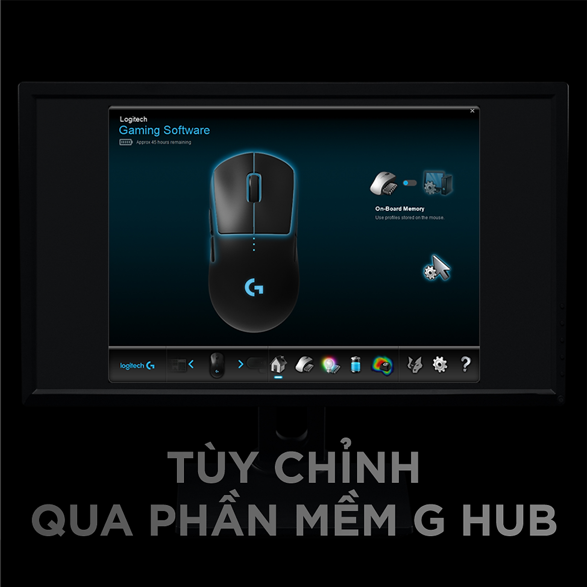 Chuột game không dây Logitech G Pro Wireless - Thiết kế cấp độ Esport, nhẹ, cảm biến Hero 25k, RGB Lightsync, Lightspeed -Hàng Chính Hãng