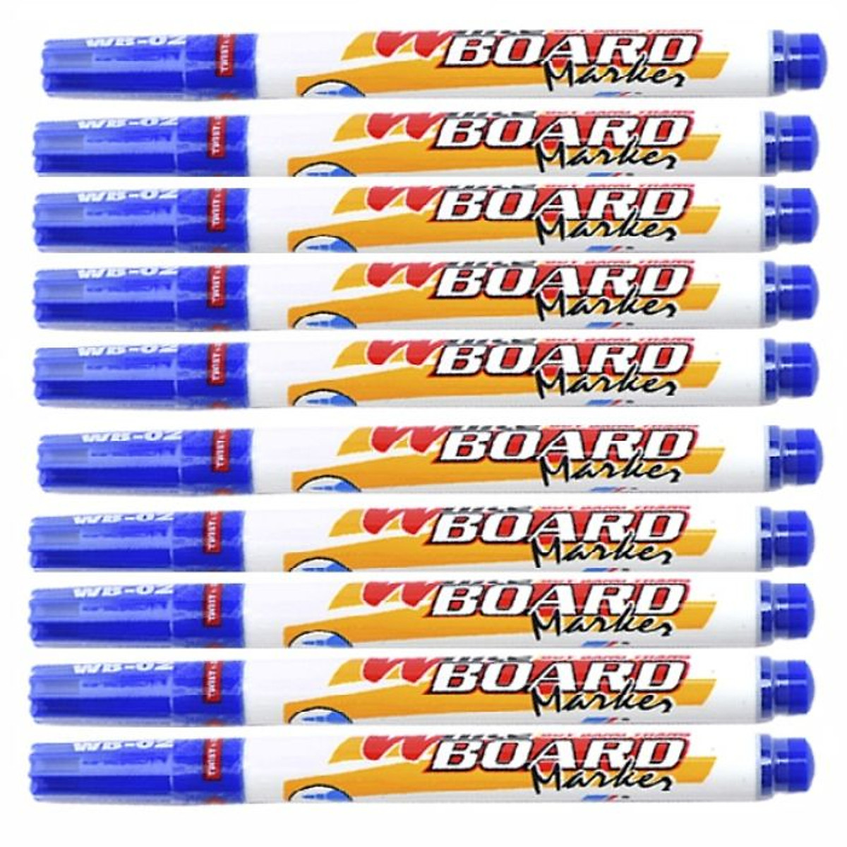 Bộ 10 Bút lông bảng Thiên Long WB-02