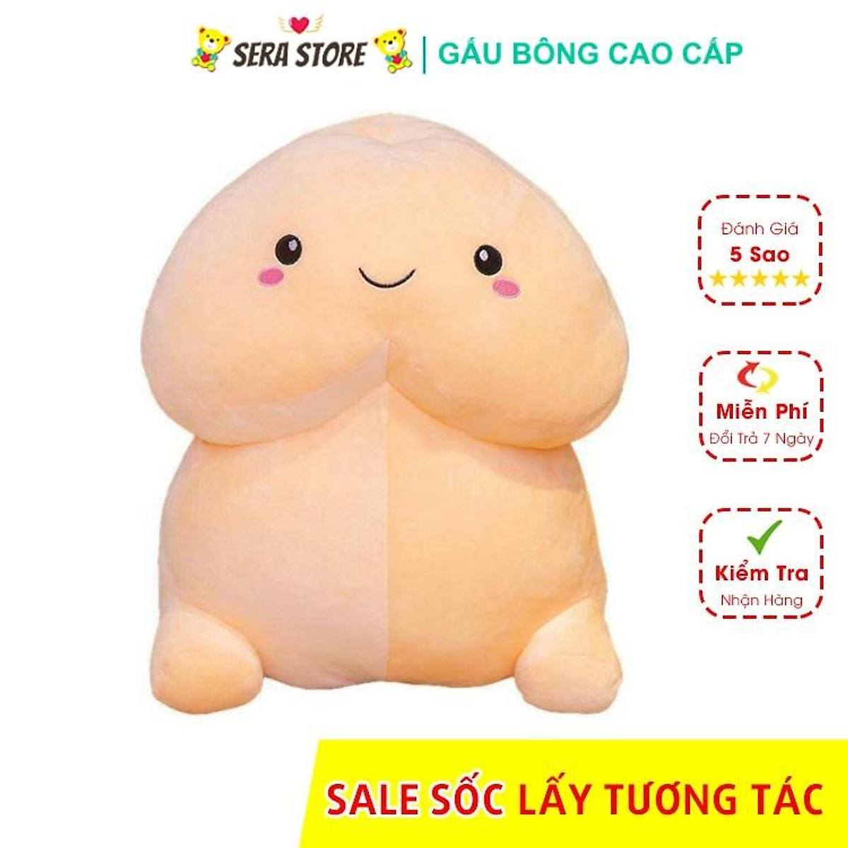 Gấu bông Ciu Ciu – Quà tặng thú nhồi bông siêu dễ thương – Size 35 ...