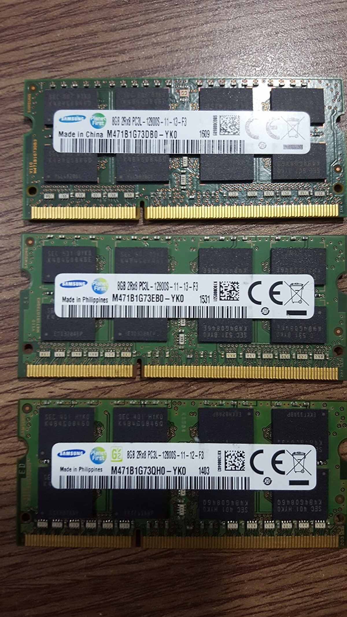 Ram laptop 8GB DDR3 PC3L-12800s - ram máy tính laptop 8GB DDR3L bus 1600Mhz - Hàng chính hãng