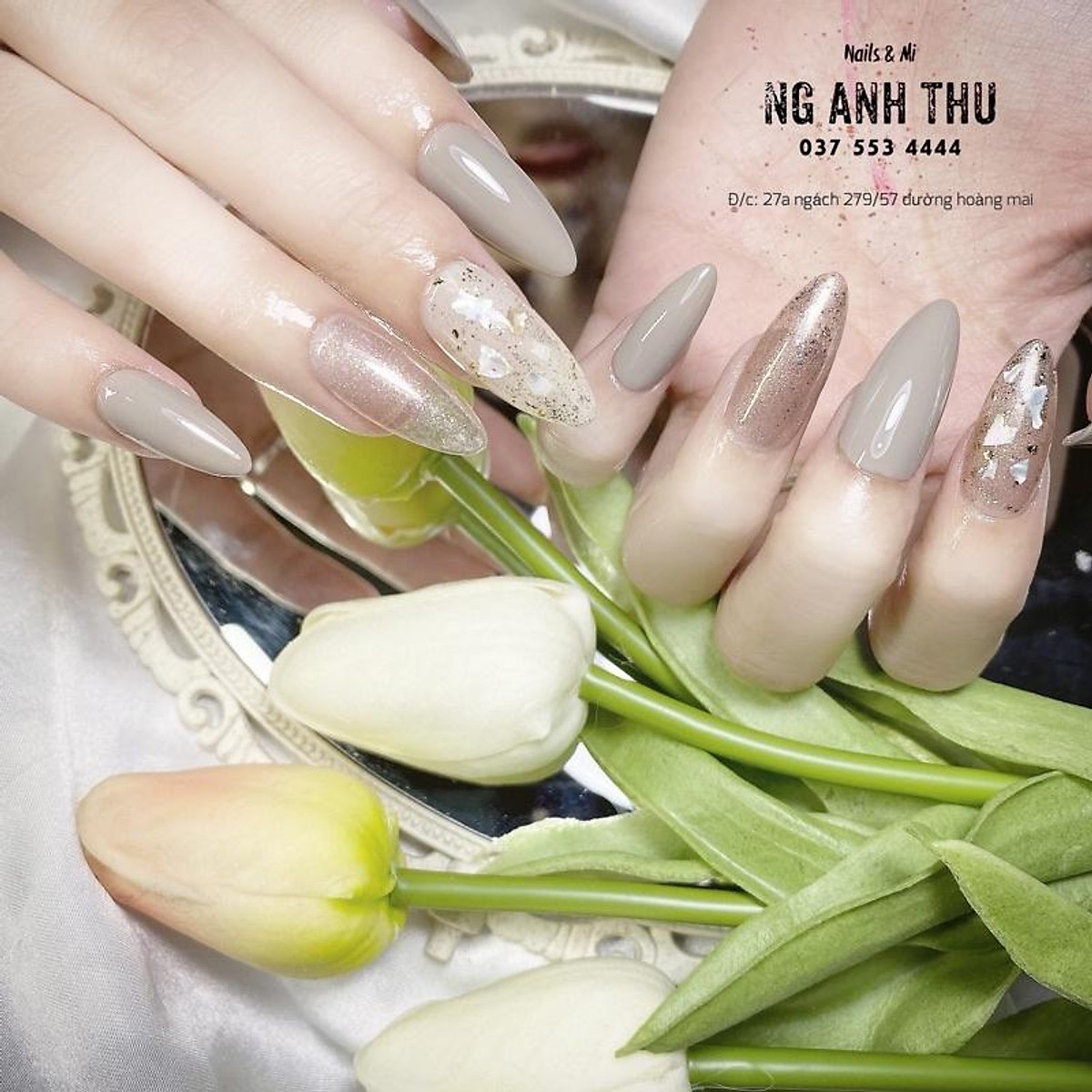 Top 20 mẫu nail xà cừ đơn giản vẫn đẹp hút hồn nàng