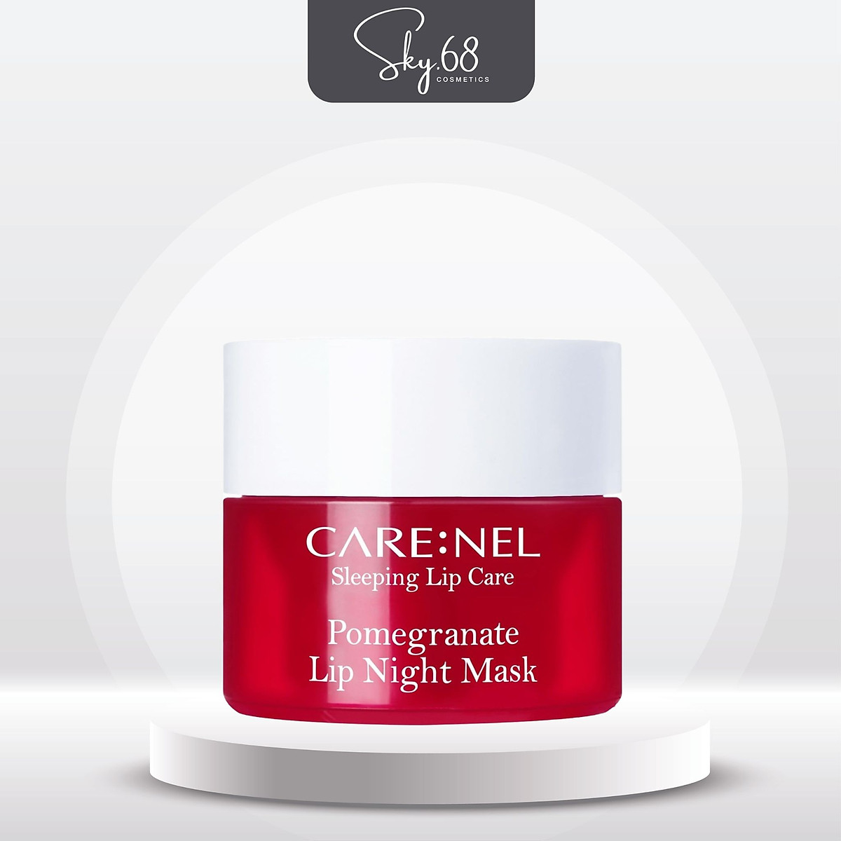 Mặt Nạ Ngủ Môi Giúp Cấp Ẩm, Tẩy Da Chết, Ngừa Lão Hoá CareNel Pomegranate Lip Night Mask 5g Lựu
