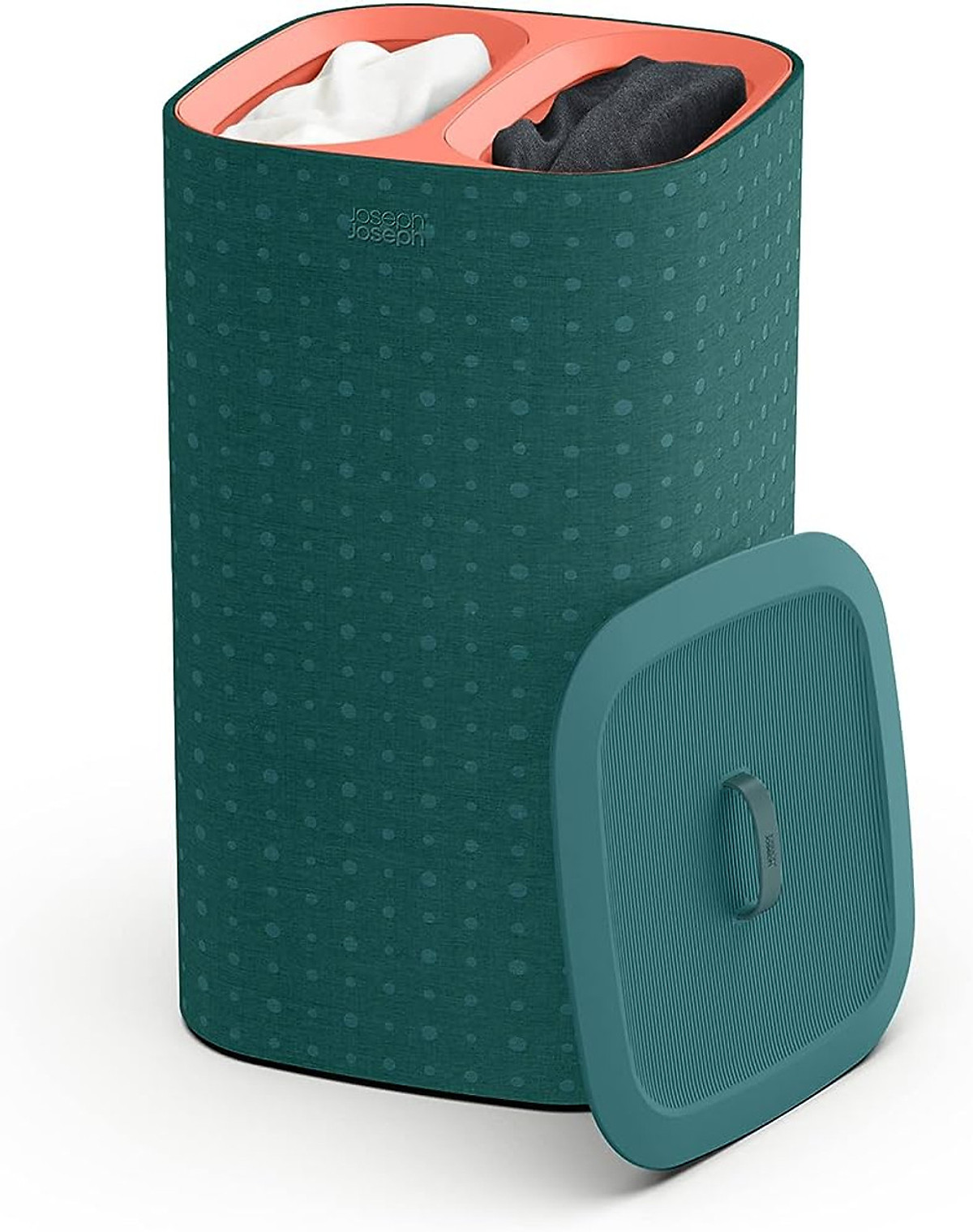 Mua Giỏ đựng quần áo 2 ngăn có quai xách Joseph Joseph 50022 Tota Pop 60L ( Green) hàng chính hãng tại Telovietnam | Tiki