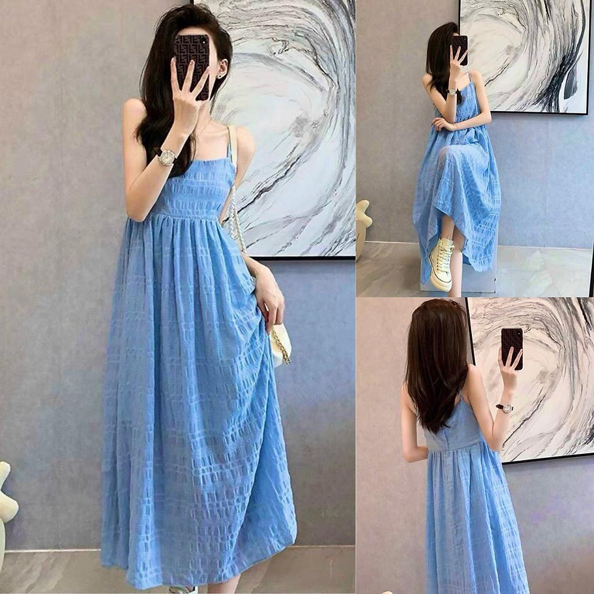 Khám phá 86 mẫu váy màu xanh dương tuyệt vời nhất  cdgdbentreeduvn