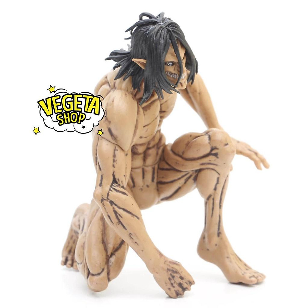 Mô hình Eren và Levi phiên bản dất sét  Attack on titan  Đồ chơi trẻ em