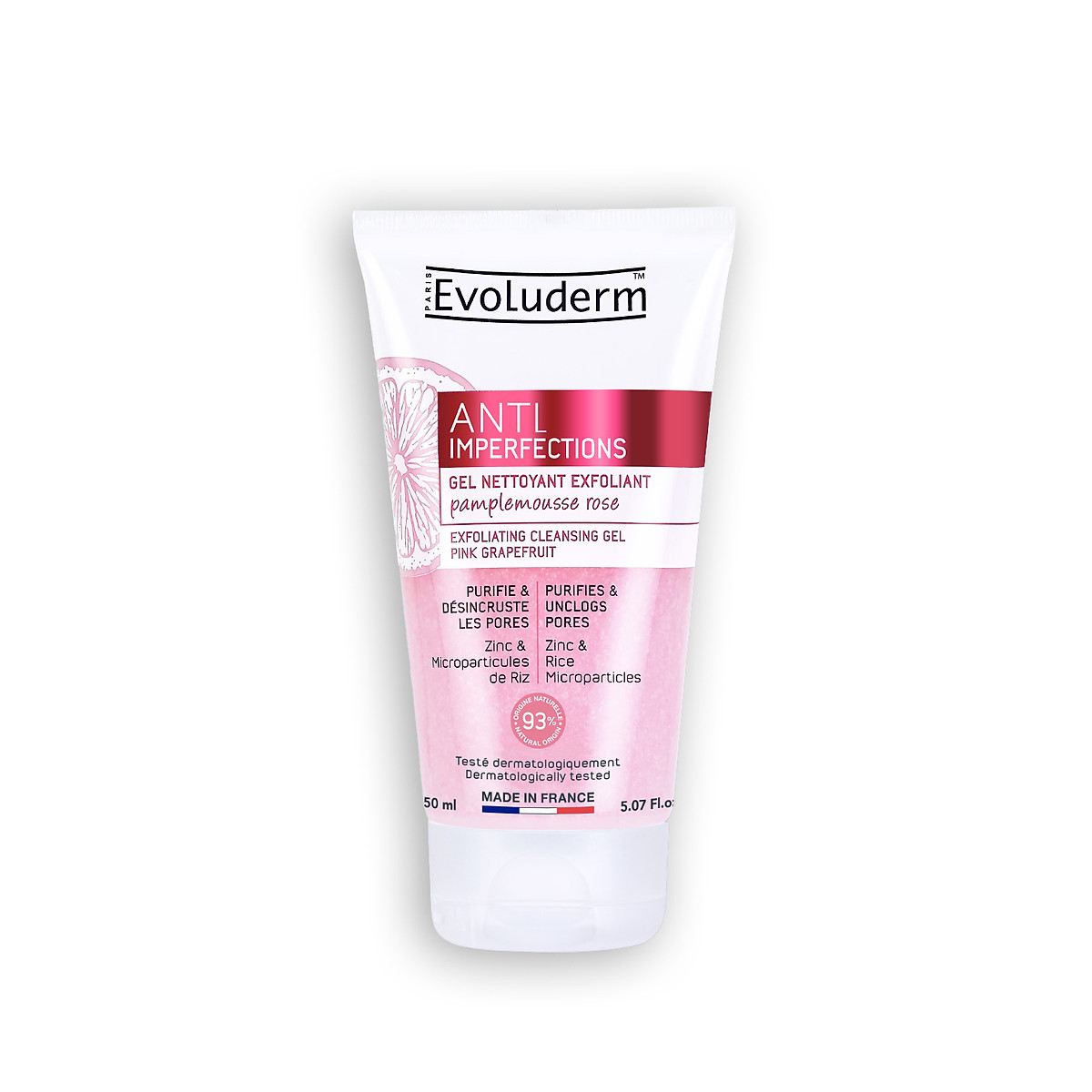 Gel rửa mặt kiêm tẩy tế bào chết tinh chất bưởi hồng danh cho da dầu mụn 150ml