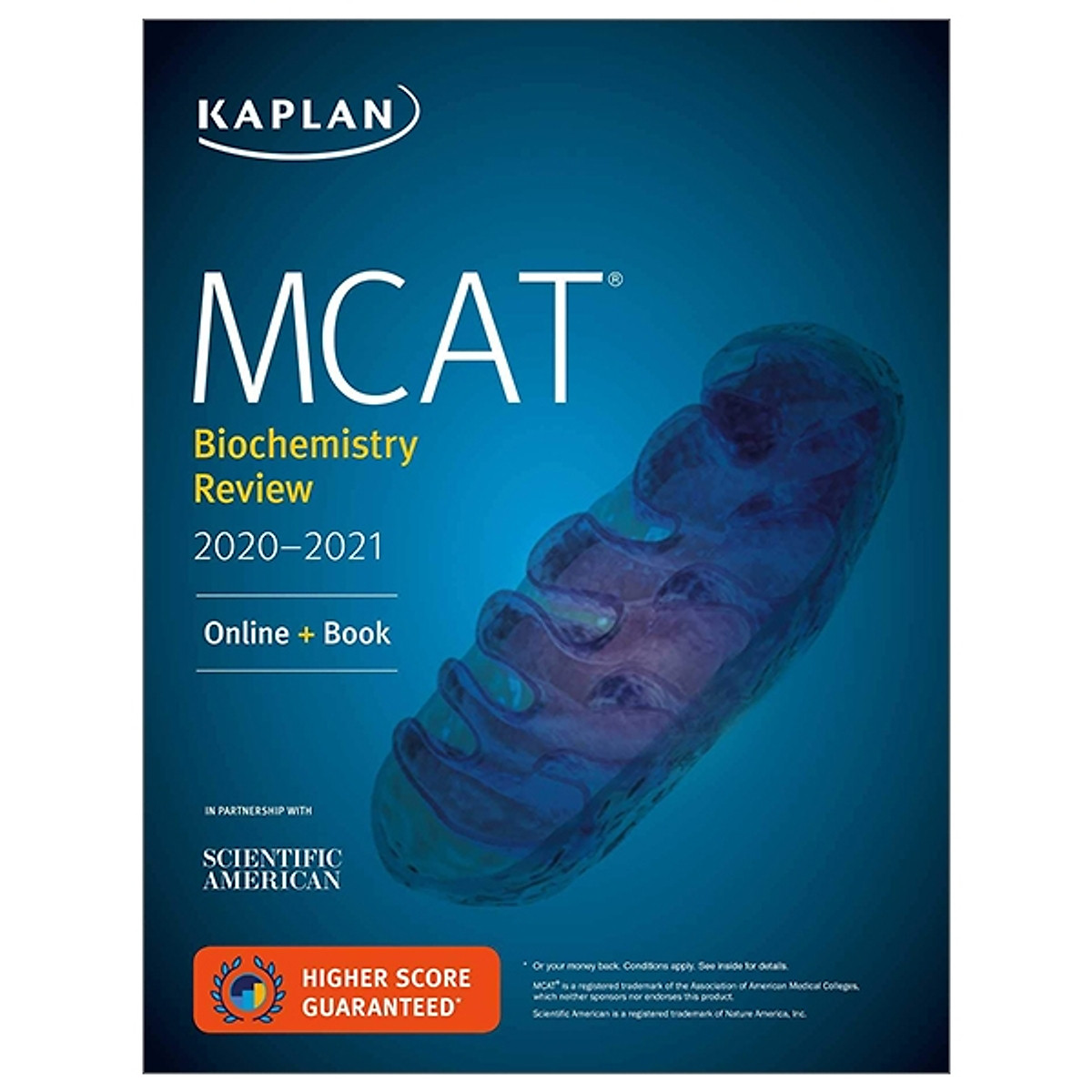 MCAT Biochemistry Review 2020-2021: Online + Book (Kaplan Test Prep)