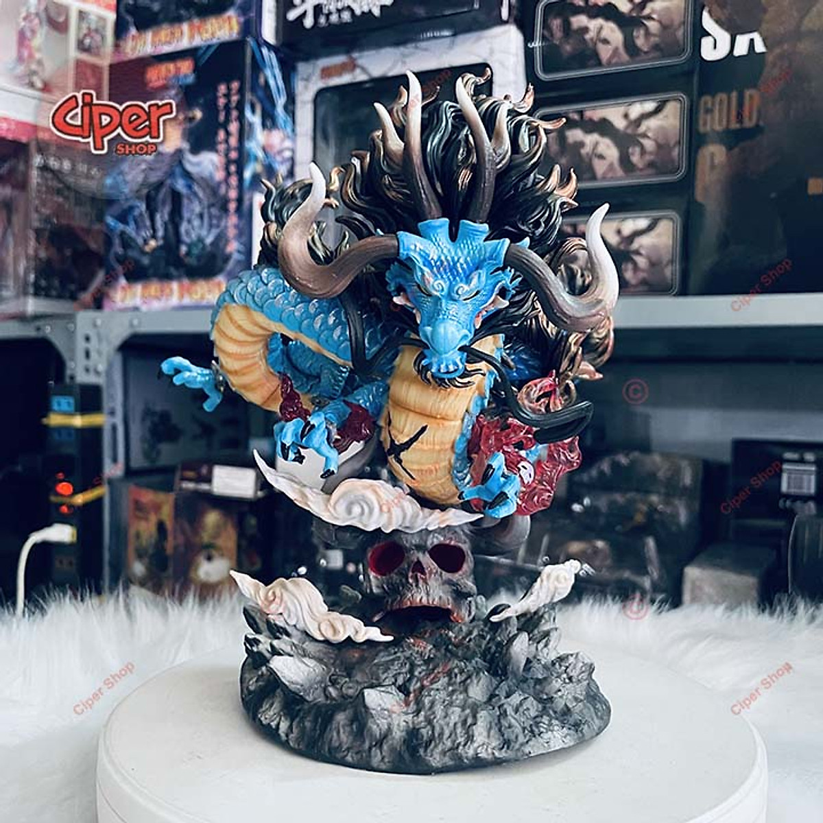 Mô hình One Piece 16 Review Mô Hình Kaido của Ichiban Kuji  YouTube