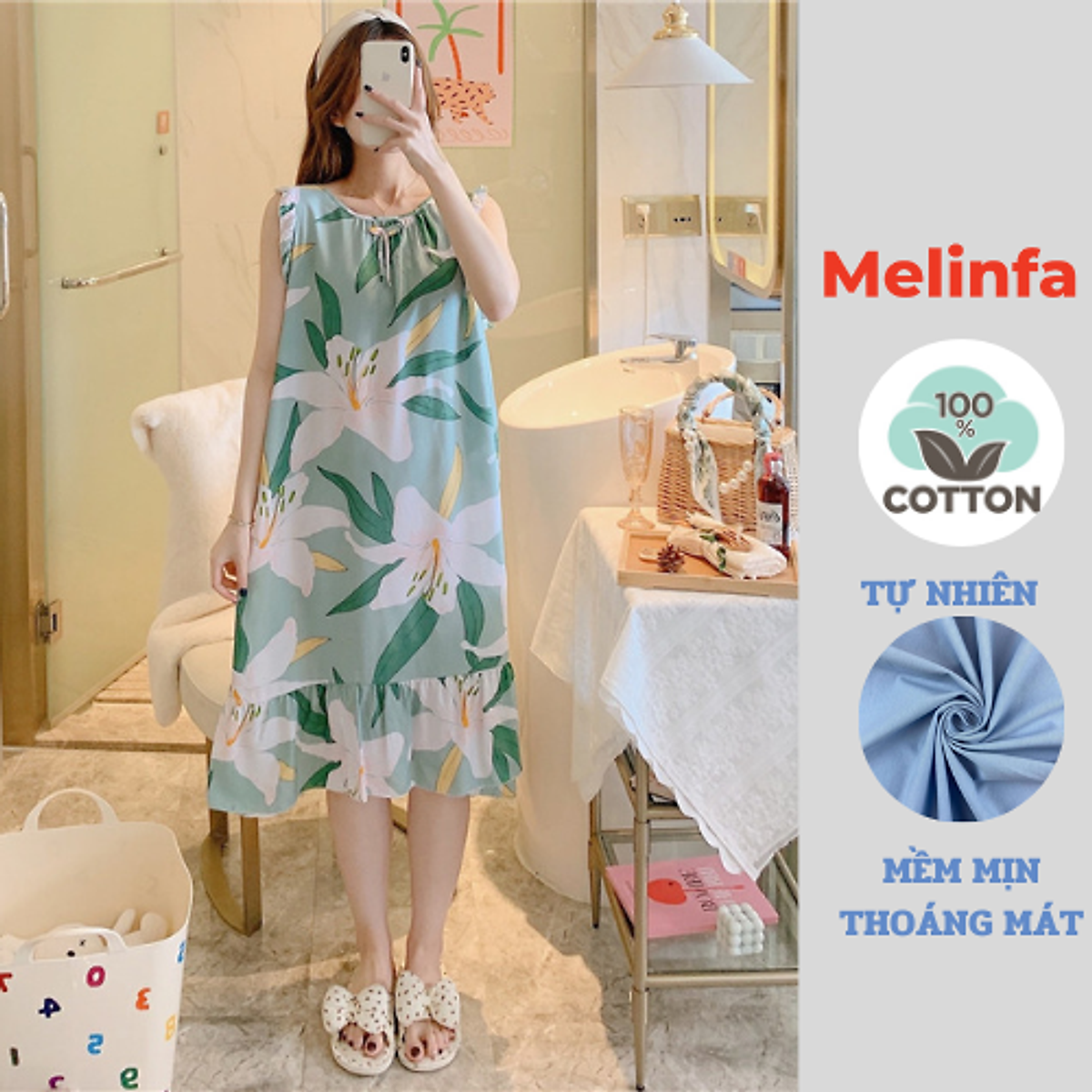 Đầm Ngủ Váy Ngủ 2 Dây Phiên Bản Hàn Quốc Dễ Thương Dành Cho Nữ Mùa Hè  Mỹ  Phẩm Khác  TheFaceHoliccom