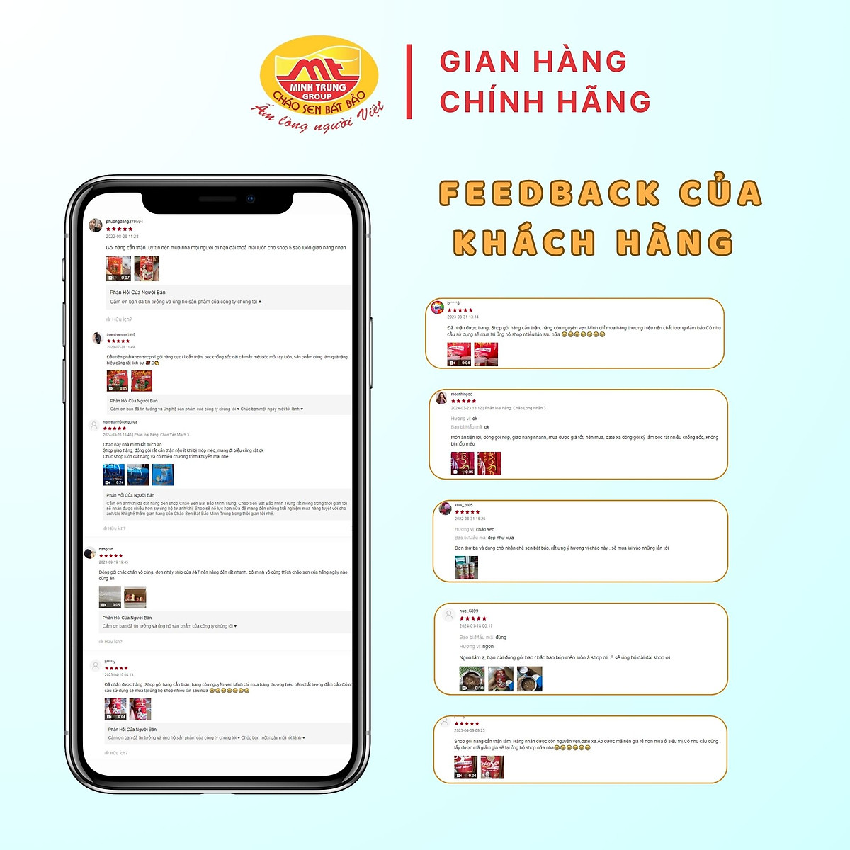 Cháo Nếp Cẩm Minh Trung Lốc 6 lon
