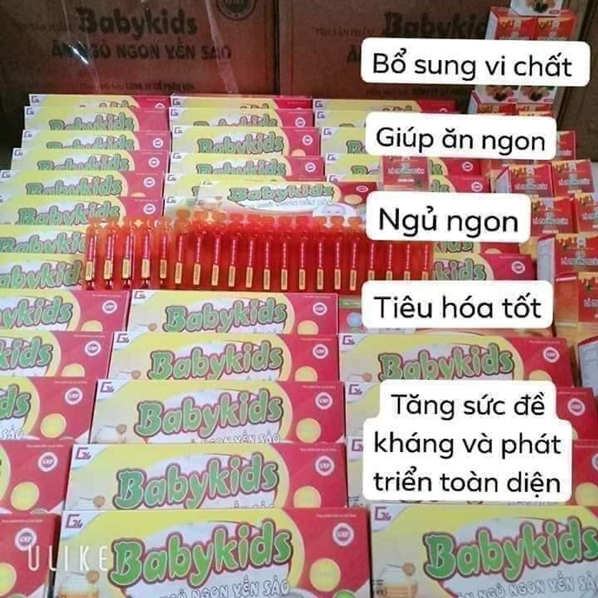 Ăn ngủ ngon yến sào Babykids BABY KIDS