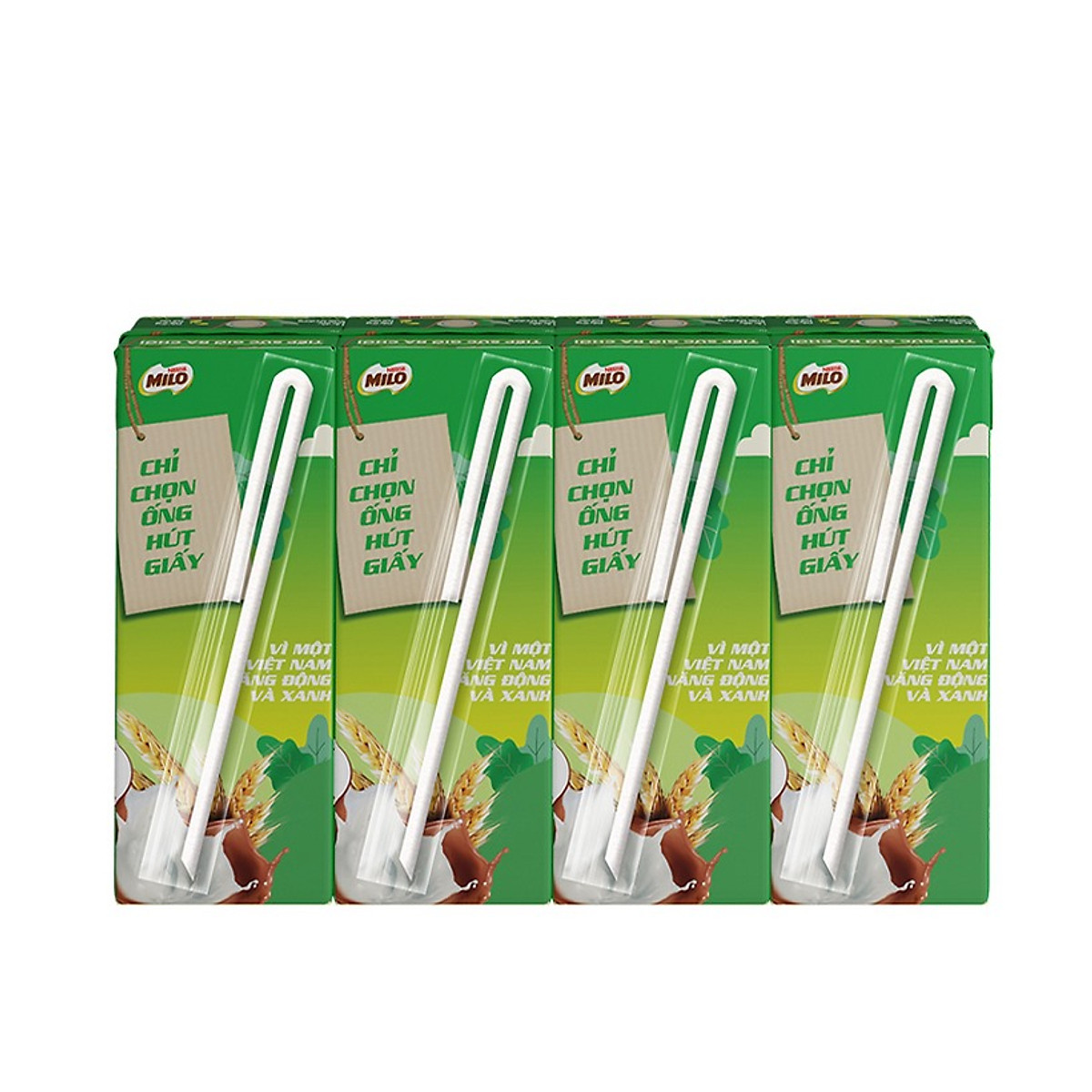Thùng 48 Hộp Sữa Nestlé MILO Nước (180ml / Hộp)