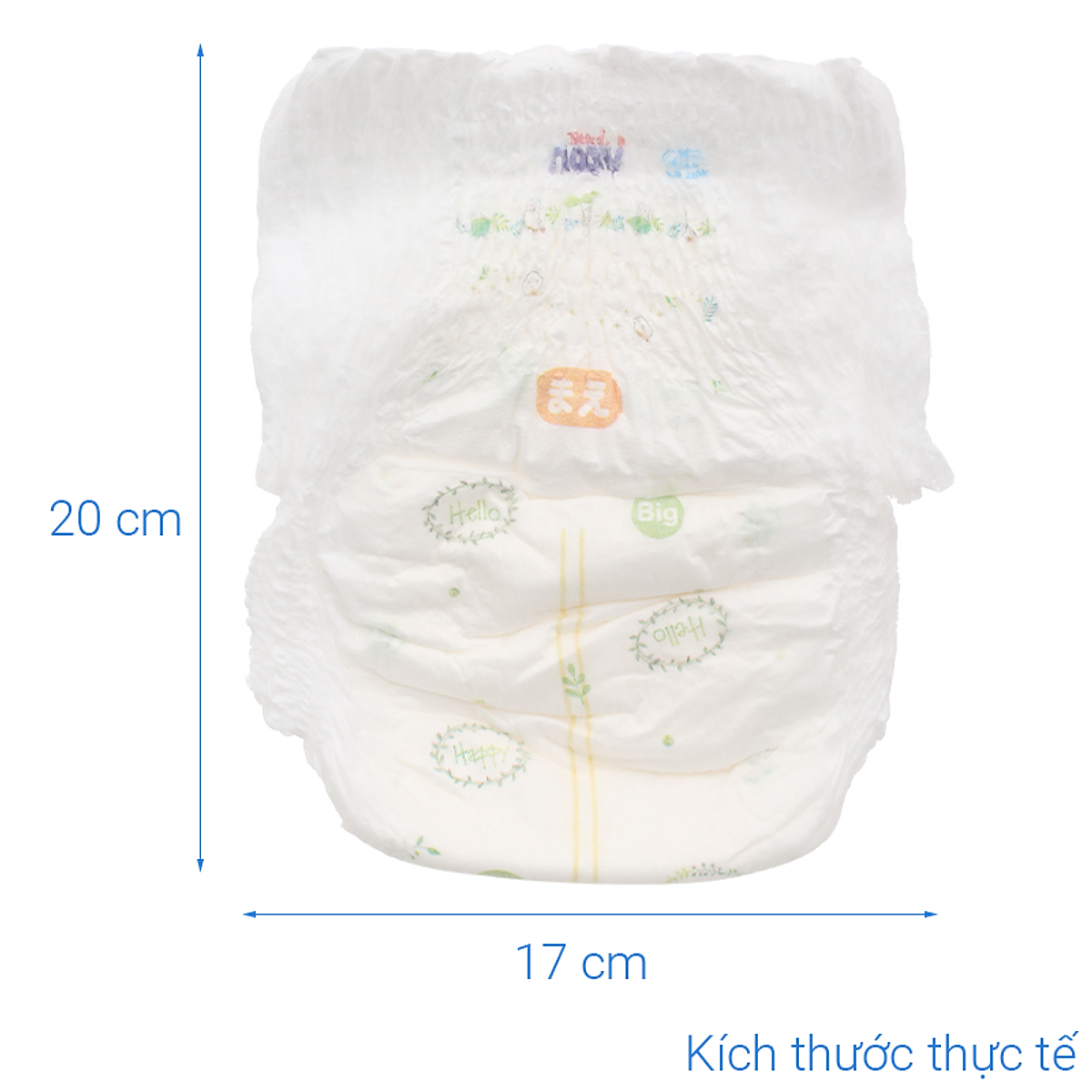 Bỉm quần Moony natural XL32