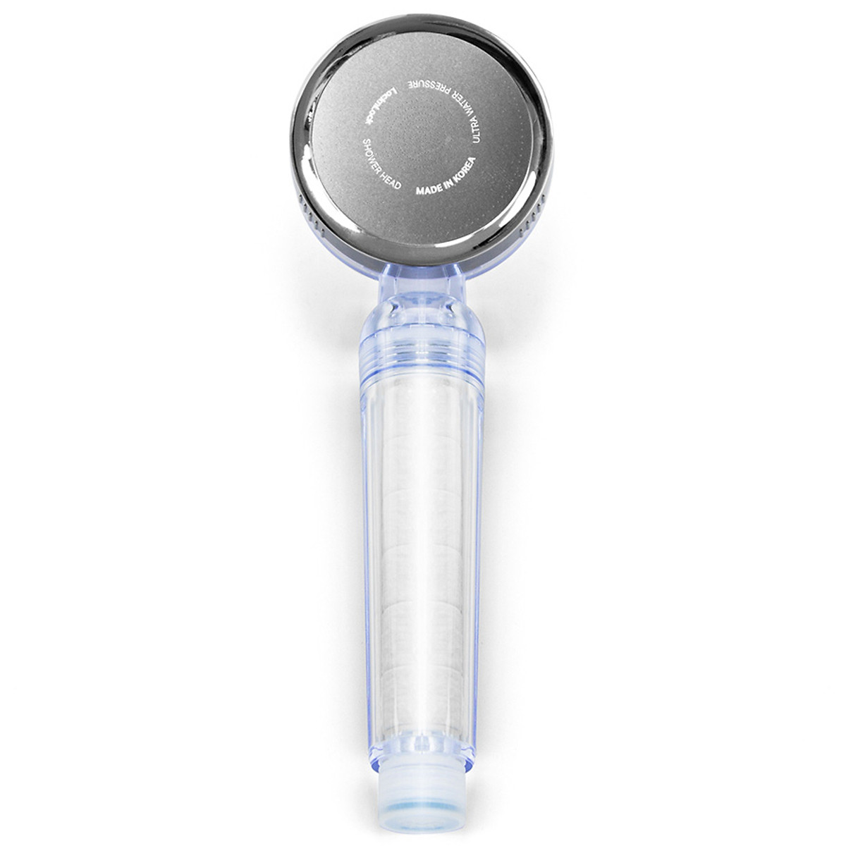 Bộ Phụ Kiện Đầu Vòi Sen Lọc Nước LocknLock 80mm CLR-KR LBW400 (Mạch nước nhip nhàng, giảm stress - Khử Clo)
