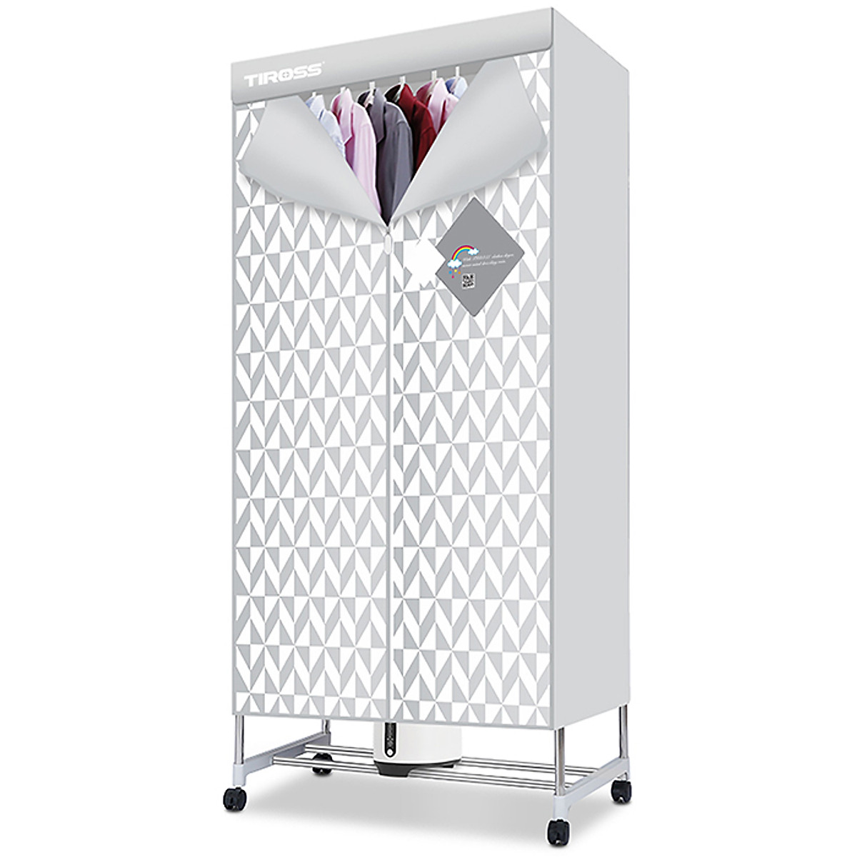 Máy sấy quần áo Tiross TS883 (1200W) - Hàng chính hãng