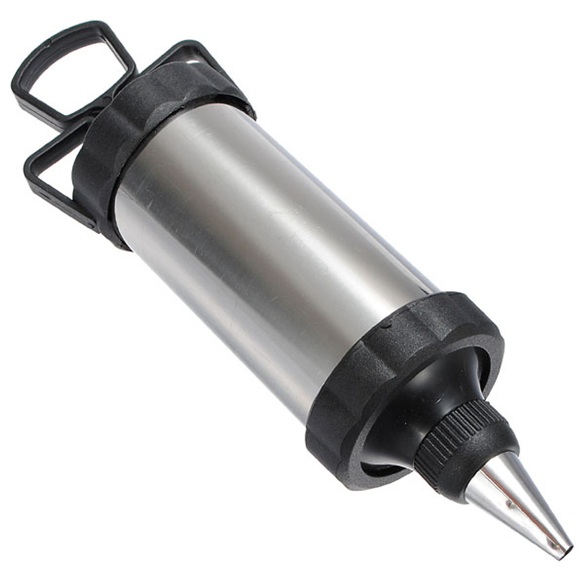 4 Nozzles Metal Cake Cupcake Cookie Syringe Gun Icing Piping Decorative