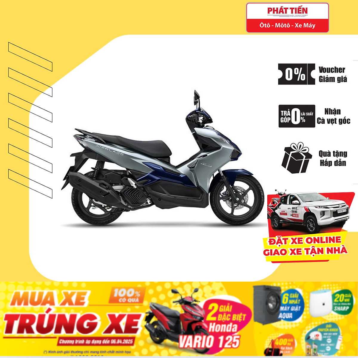 Xe máy Honda Air Blade 125 Cao Cấp 2025