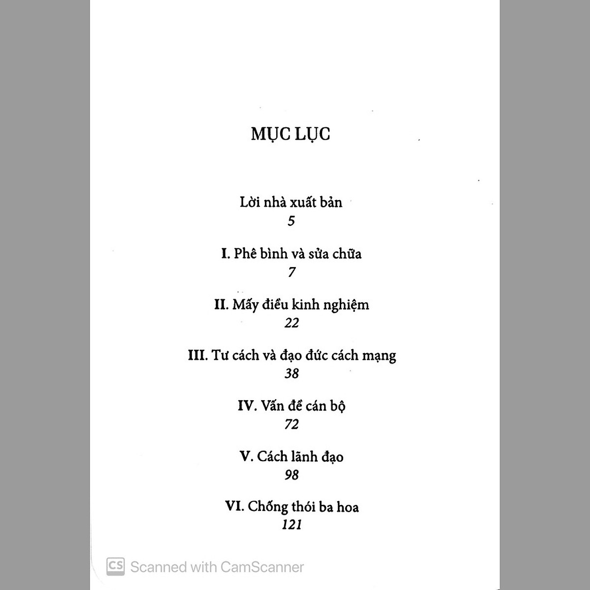 Sửa Đổi Lối Làm Việc (Khổ Nhỏ)