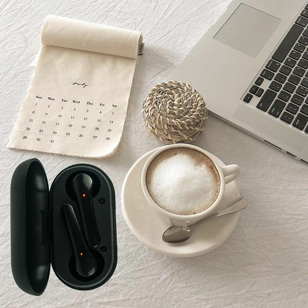 Tai Nghe Bluetooth Không Dây Kết Nối Bluetooth Nhanh Chóng Cảm Ứng Vân Tay Thông Minh - Hàng Chính Hãng