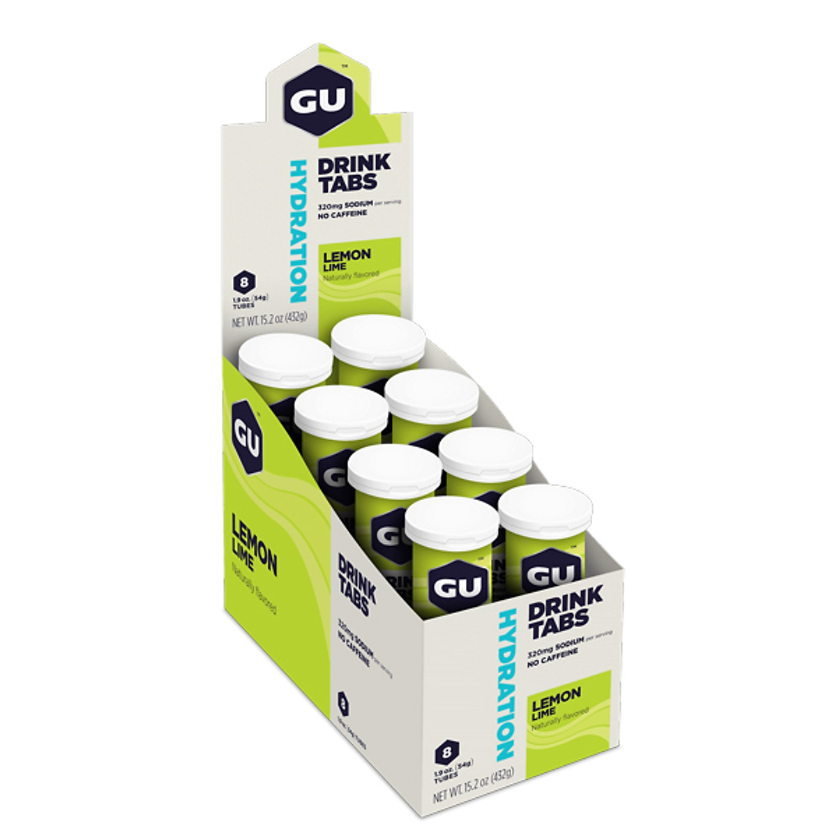 Viên sủi điện giải GU Hydration Drink Tabs - 12v / ống - Hổ trợ đạp xe và chạy bộ