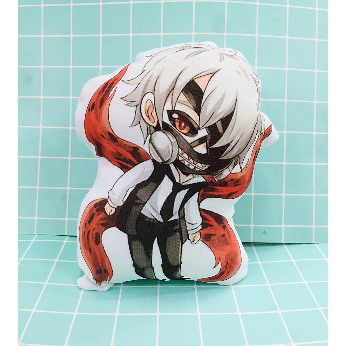 Mua Gấu bông in hình 2 mặt Ken Kaneki - Tokyo Ghoul Anime Manga Mua Gấu bông in hình 2 mặt Ken Kaneki - Tokyo Ghoul Anime Manga