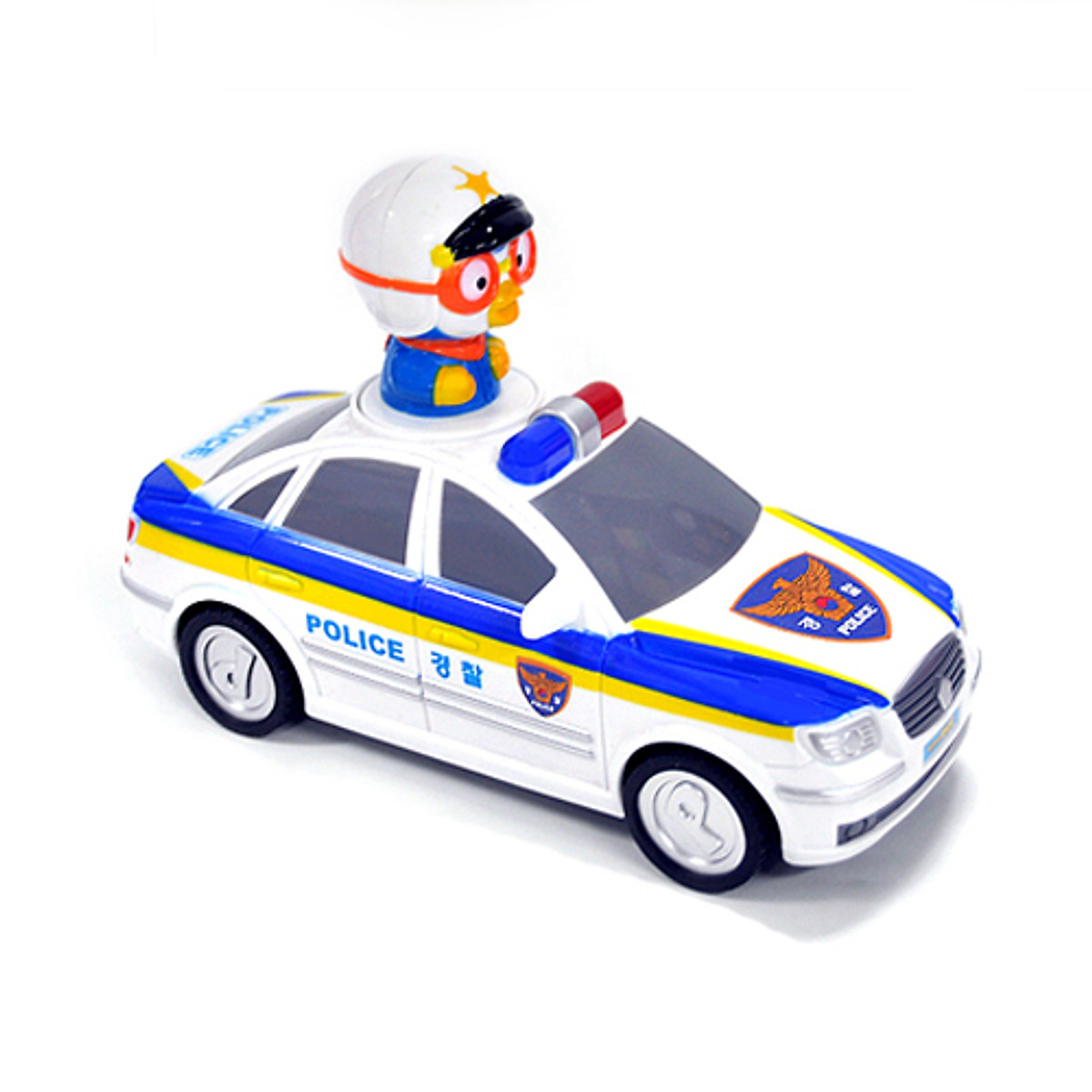 XE CẢNH SÁT PORORO PUSH AND GO POLICE CAR - Xe mô hình