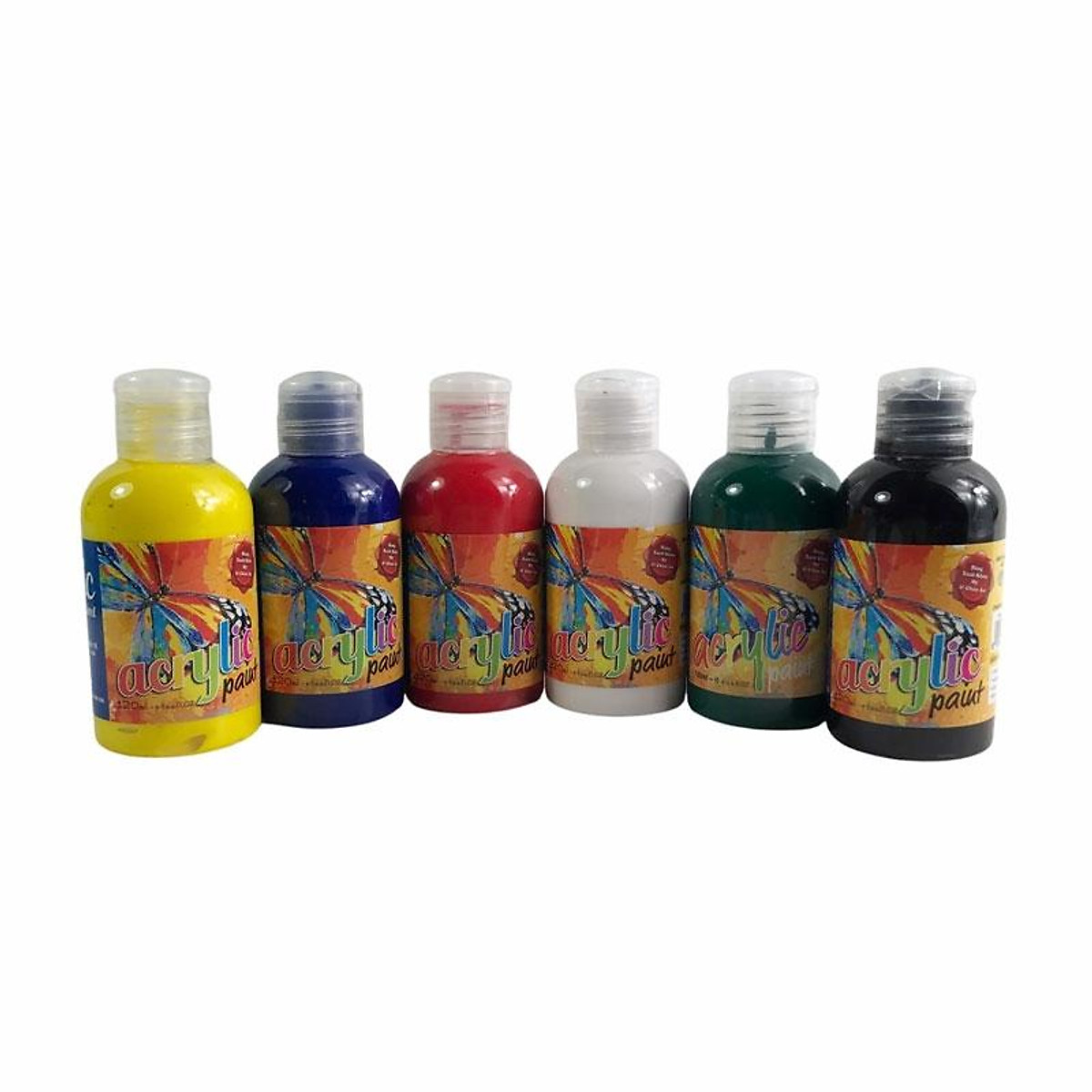 Hộp 6 Chai Màu Vẽ Colormate Acrylic - ACRYLIC-6B