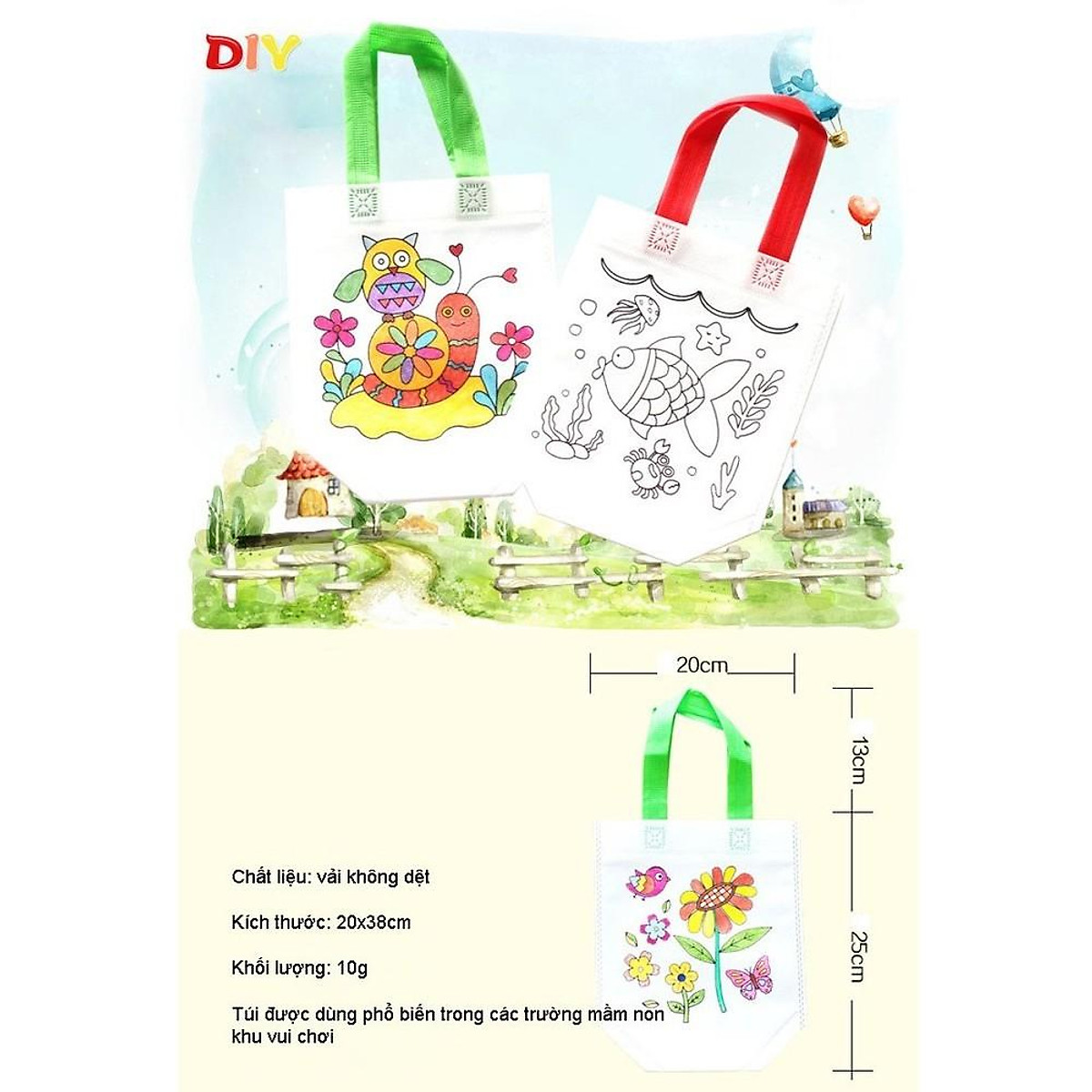TÚI TÔ MÀU CHẤT LIỆU VẢI  Shopee Việt Nam