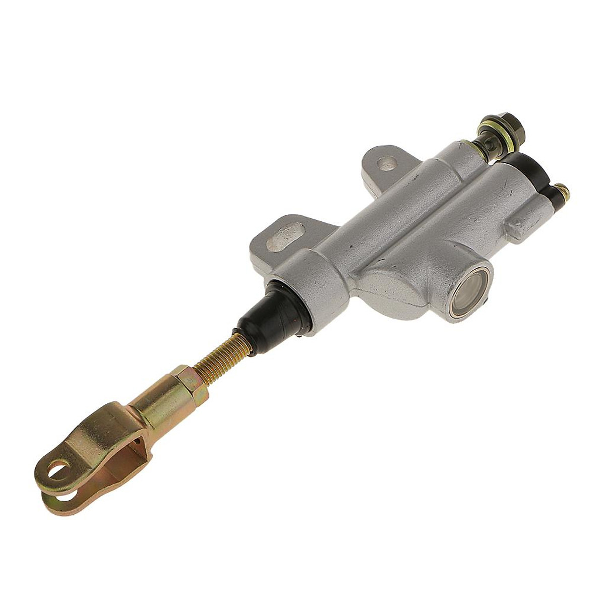 Motorcycle Rear Foot Brake Master Cylinder Hydraulic Brake Pump White